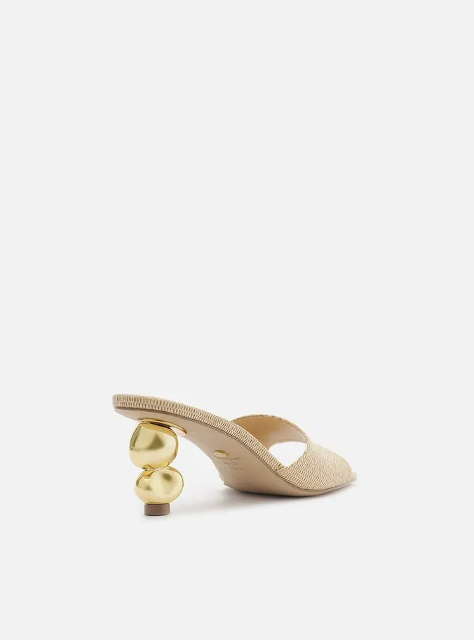Evening Ease Blair Mid Geometric Sandal