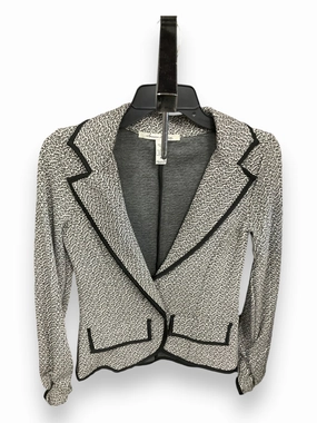 Sustainable Production Certified Blazer By American Rag In Black & Grey, Size: M