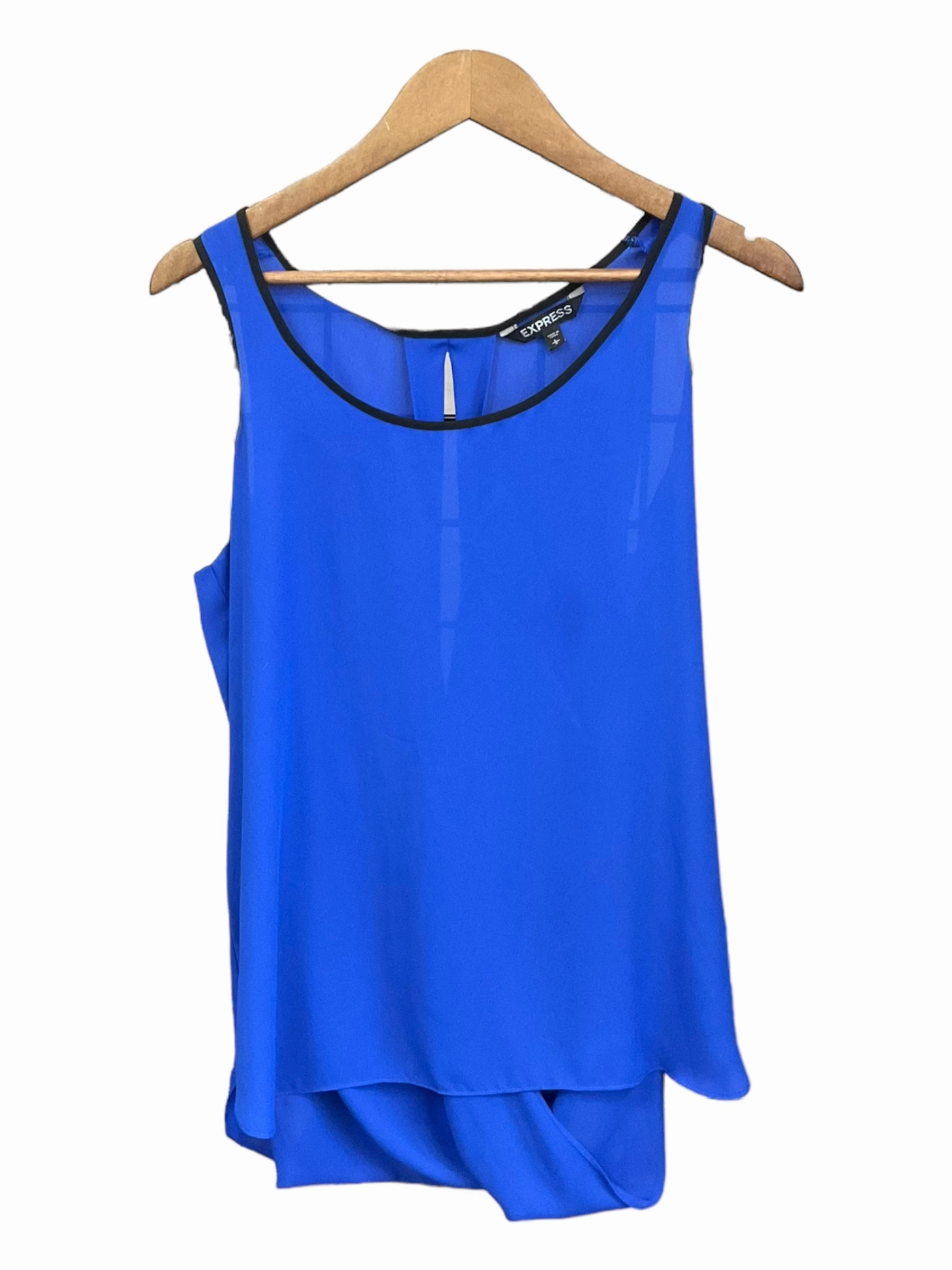 Blouse Sleeveless By Express  Size: L Rubberized grip