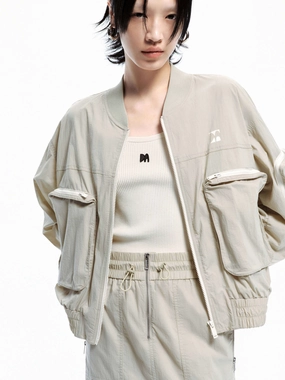 Rapid Evaporation Tech Layered Protection Design Front Pocket Zipper Jacket