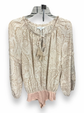BreathableBackVents Bodysuit By Fate In Tan, Size: S
