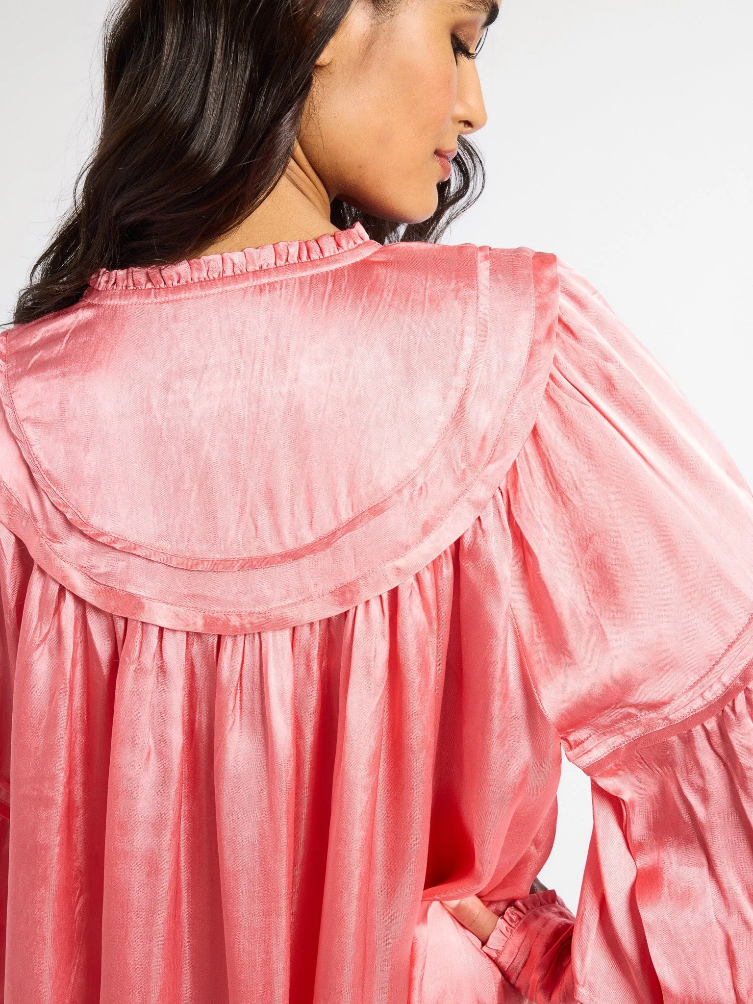 Brunch Outfit Lounge Mode Ember Dress in Camellia