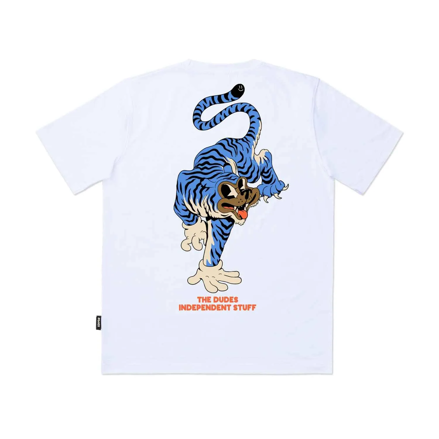 Leather combination Casual Fashion Tiger Bear Blue