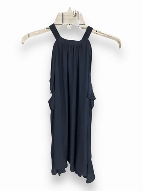 Relaxed Blouse Blouse Long Sleeve By Loft In Blue, Size: Xxl