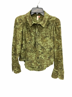 WrinkleResistant Cloth Hygroscopic Inner Layer Top Long Sleeve By Pilcro  Size: Xxs
