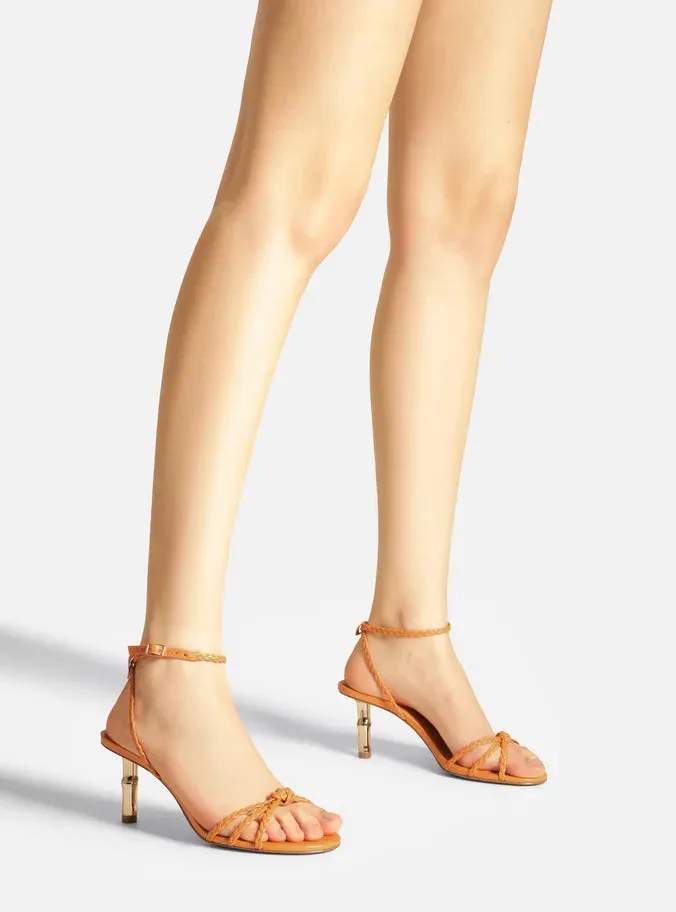 Non Toxic Material Composition Chic Mode Brylee Mid Stiletto Sandal