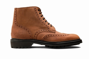 Butcher 2 - Brown Waxy Breathable Upper