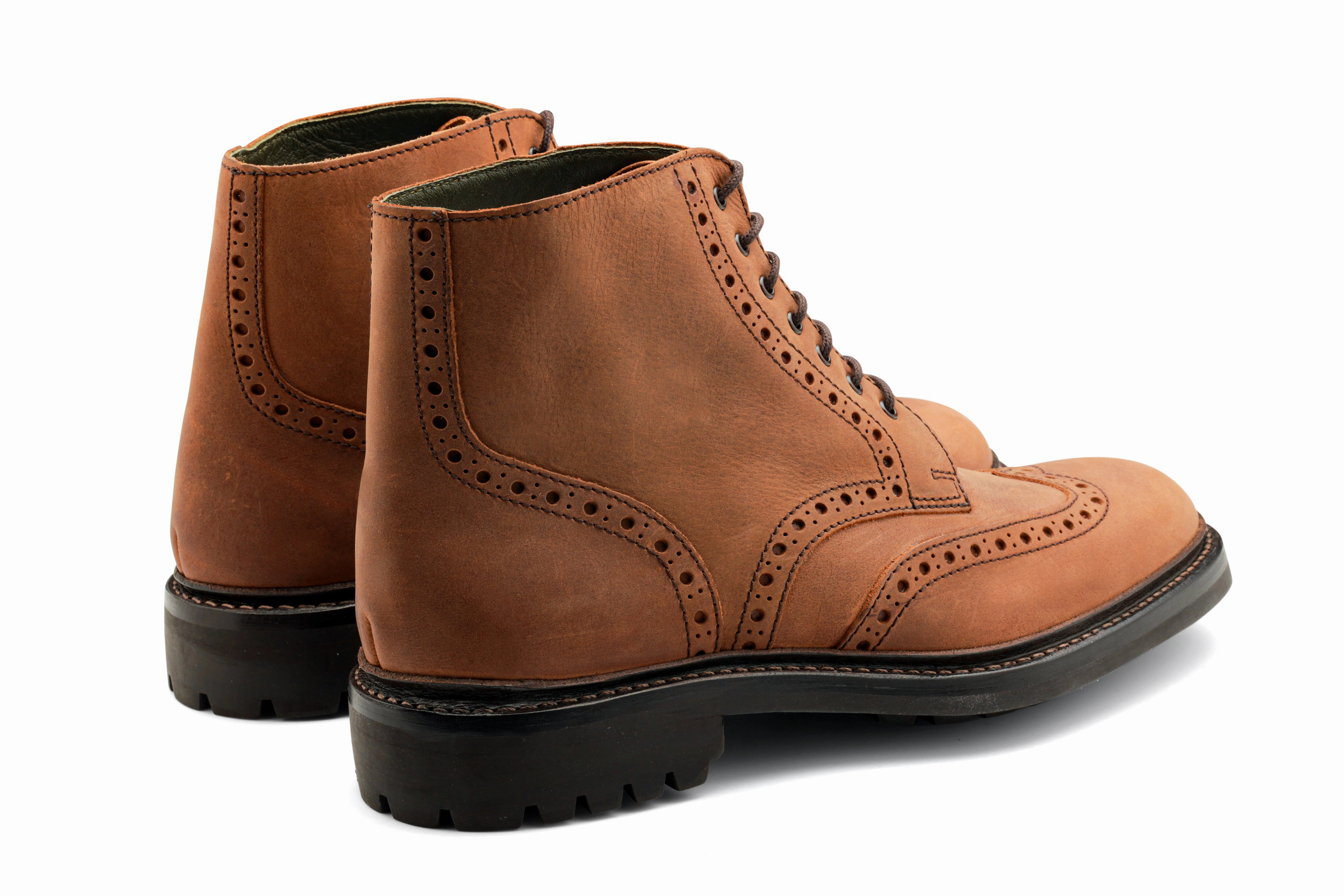 Butcher 2 - Brown Waxy Balanced Structure Professional Setting Polished Look Dress Code Fit