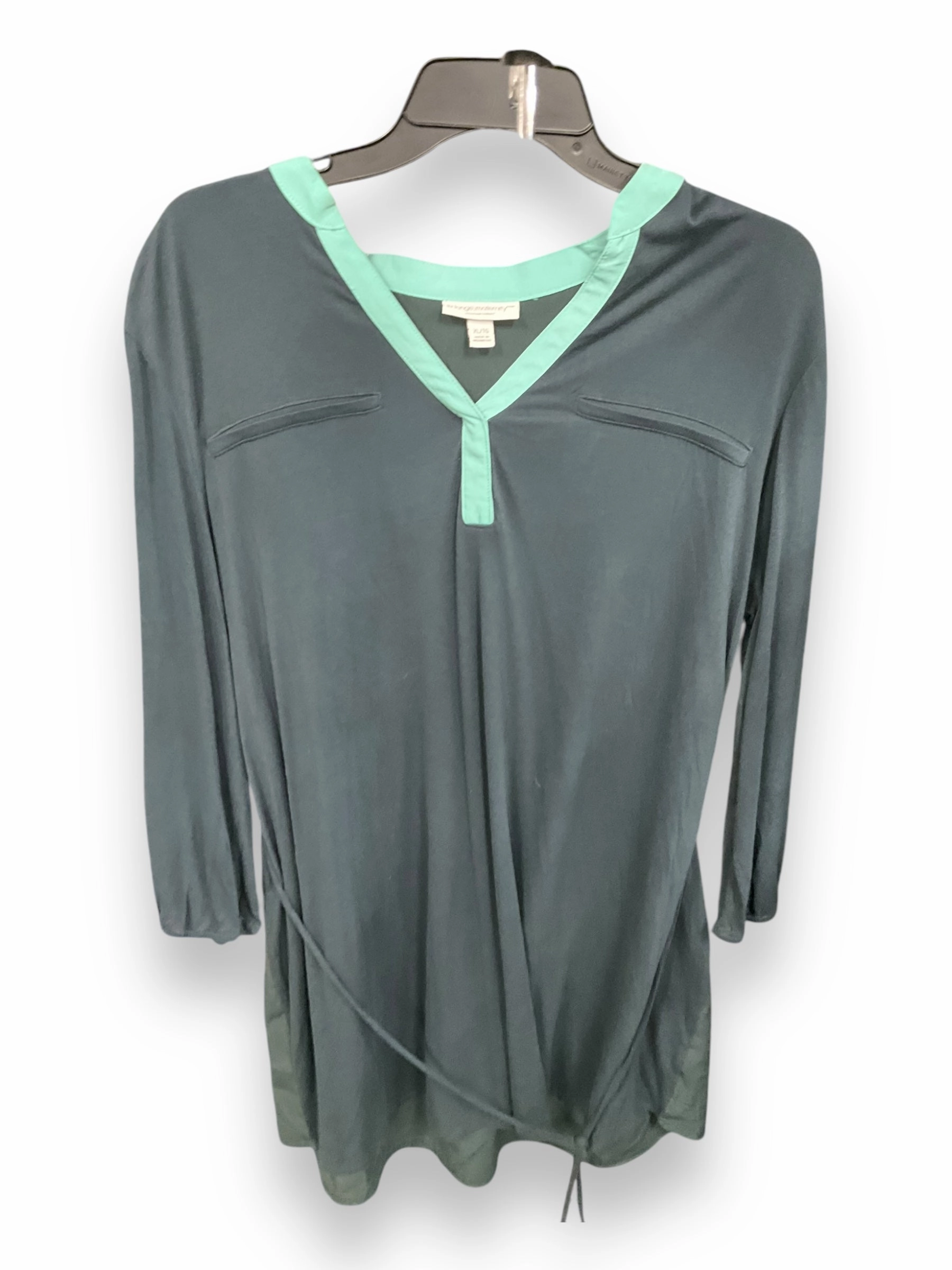Maternity Top Long Sleeve By Liz Lange Maternity, Size: Xl OrganicCotton