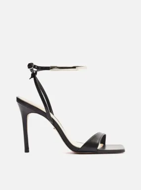 Cameron High Stiletto Sandal Event Chic Flower Pop