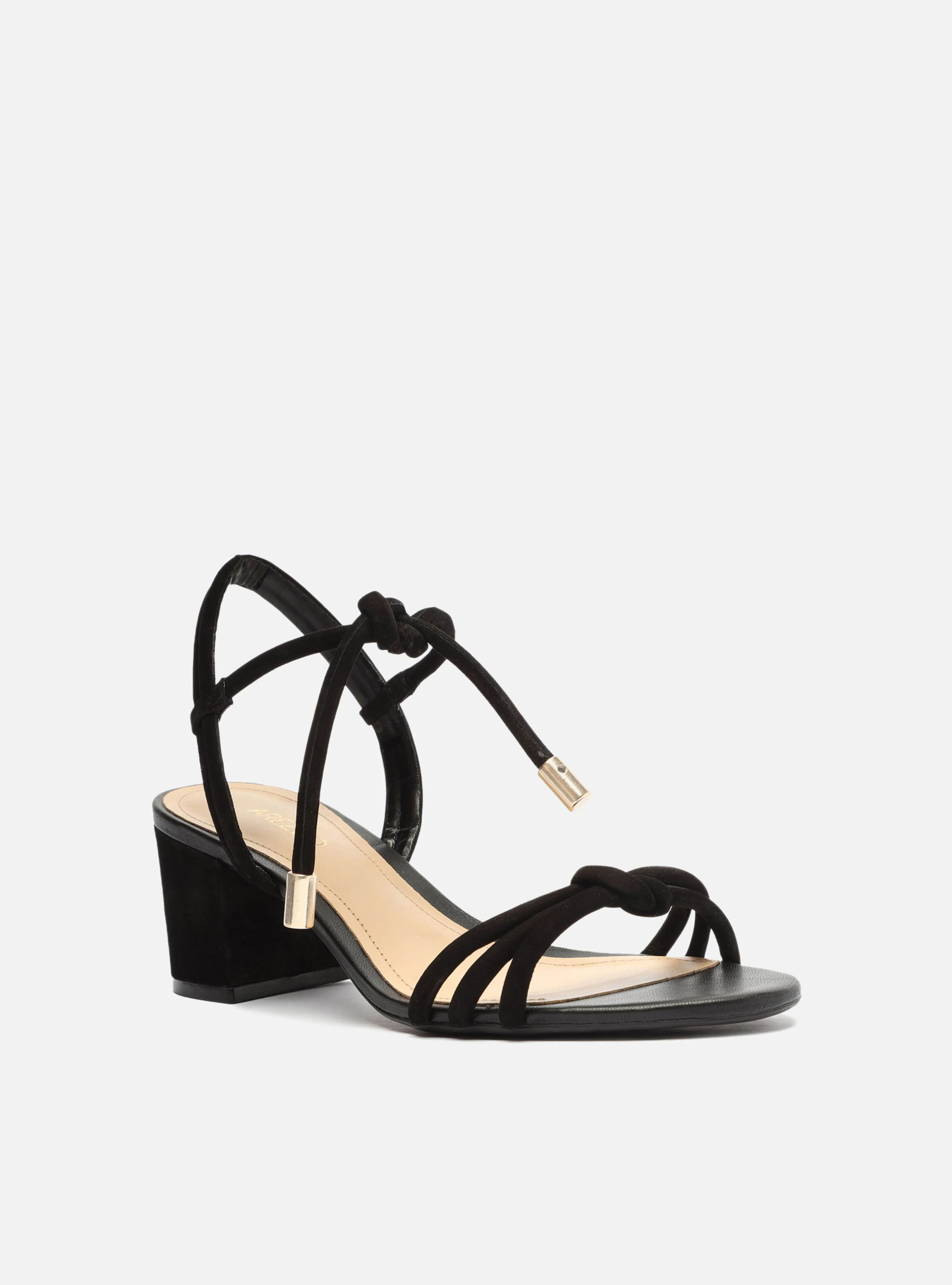 Lightweight Camila Leather Block Sandal