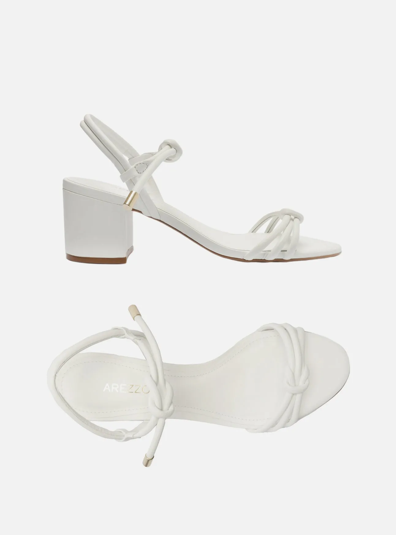 Camila Leather Block Sandal Swift Walk