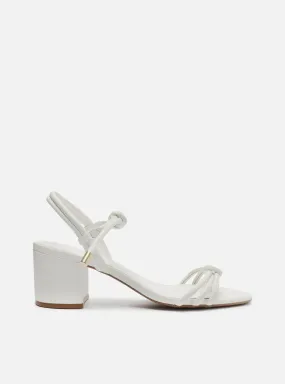 Comfortable Beach Shoes Open Toe Casual Shoes Camila Leather Block Sandal