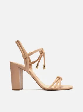 Non slip grip Comfort Walk Shoes Camila Leather  Block Sandal
