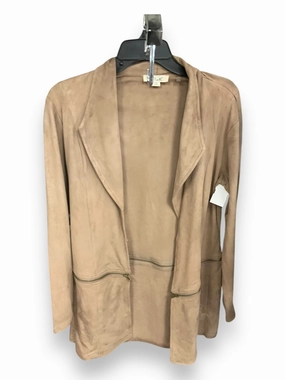 SeamlessConstruction Cardigan By Simply Noelle In Taupe, Size: S