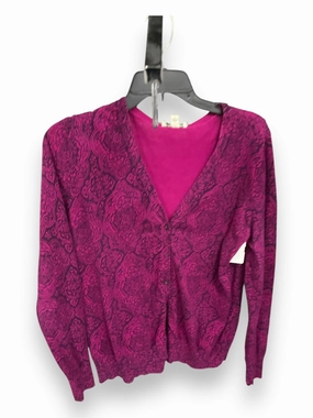 Cardigan By St Johns Bay In Purple, Size: L VentilatedMeshPaneling