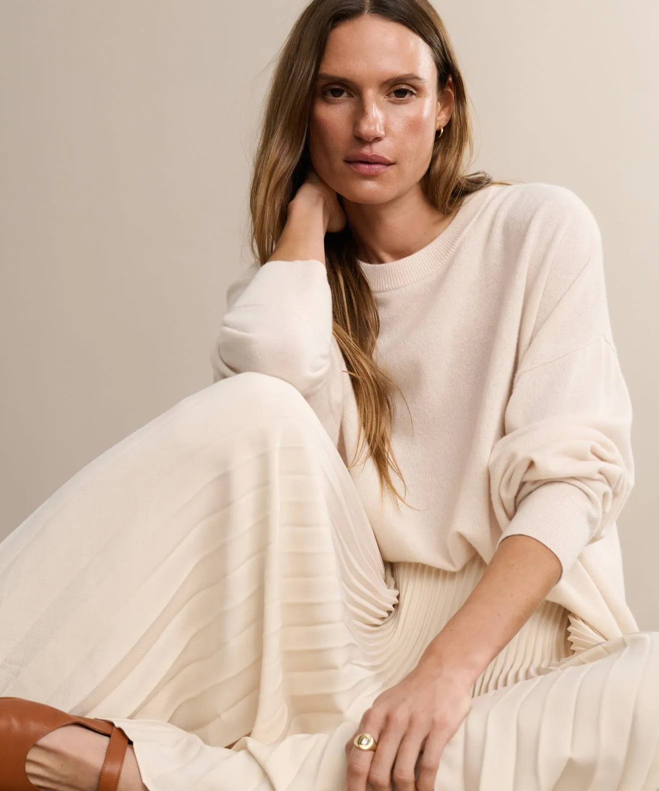 Sophisticated Style Ultimate Warmth Cashmere Marina Crewneck
