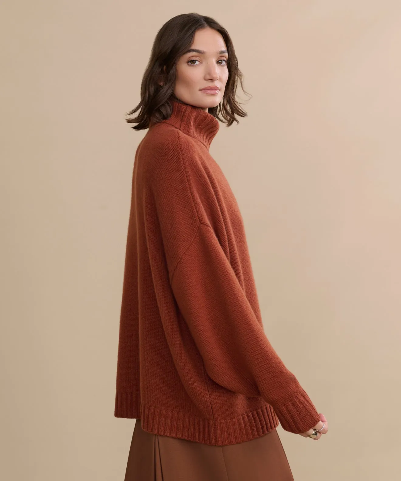 Cashmere Porter Turtleneck Smart Look