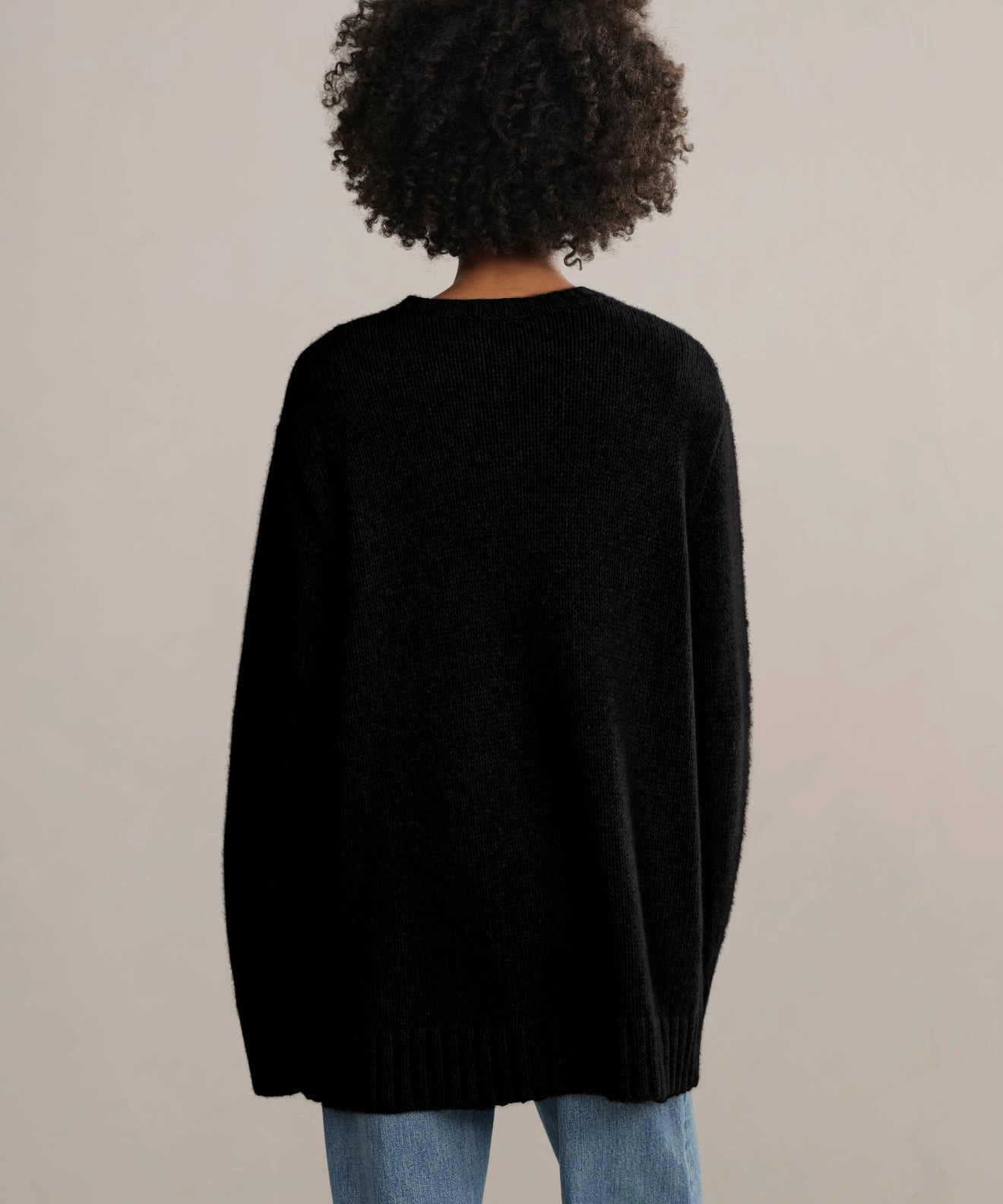 Quick Dry Material Cashmere Amelia Crewneck