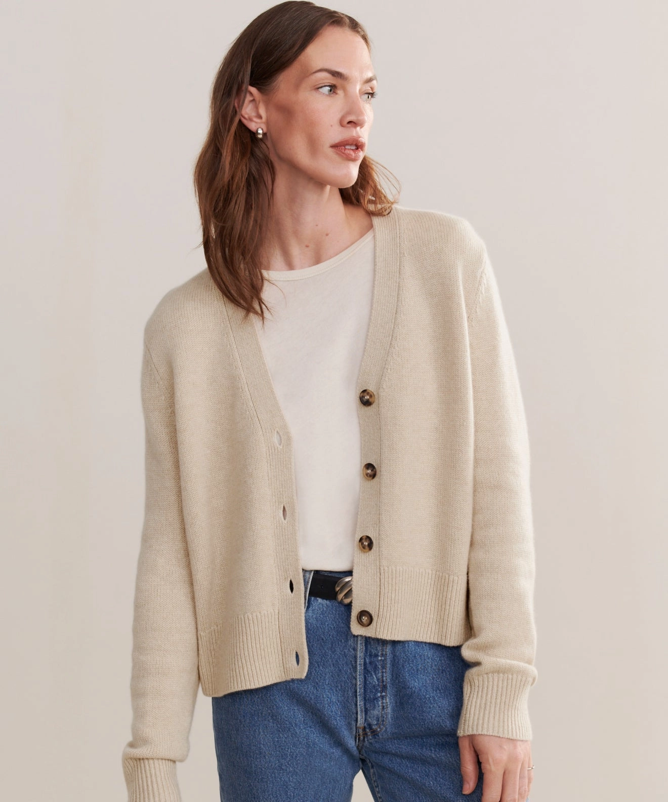 Casual Fit Casual Flex Cashmere Colette Cardigan