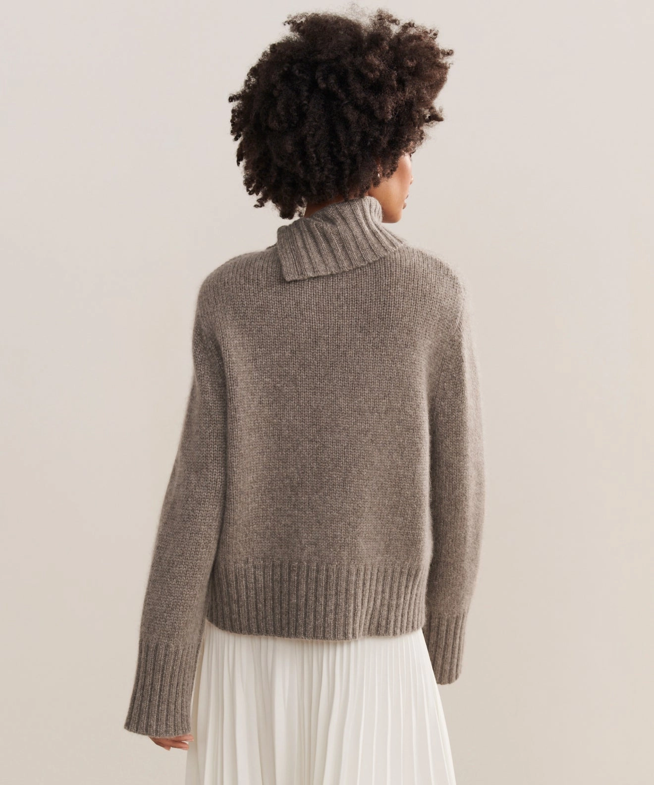 Quick Slip Knit Wear Cashmere Jackie Sweater
