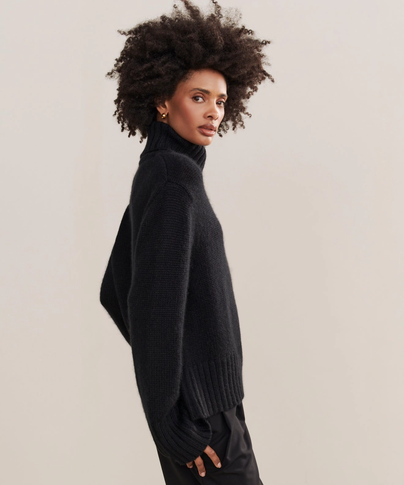 Outdoor Comfort Chilly Knit Cashmere Jackie Sweater