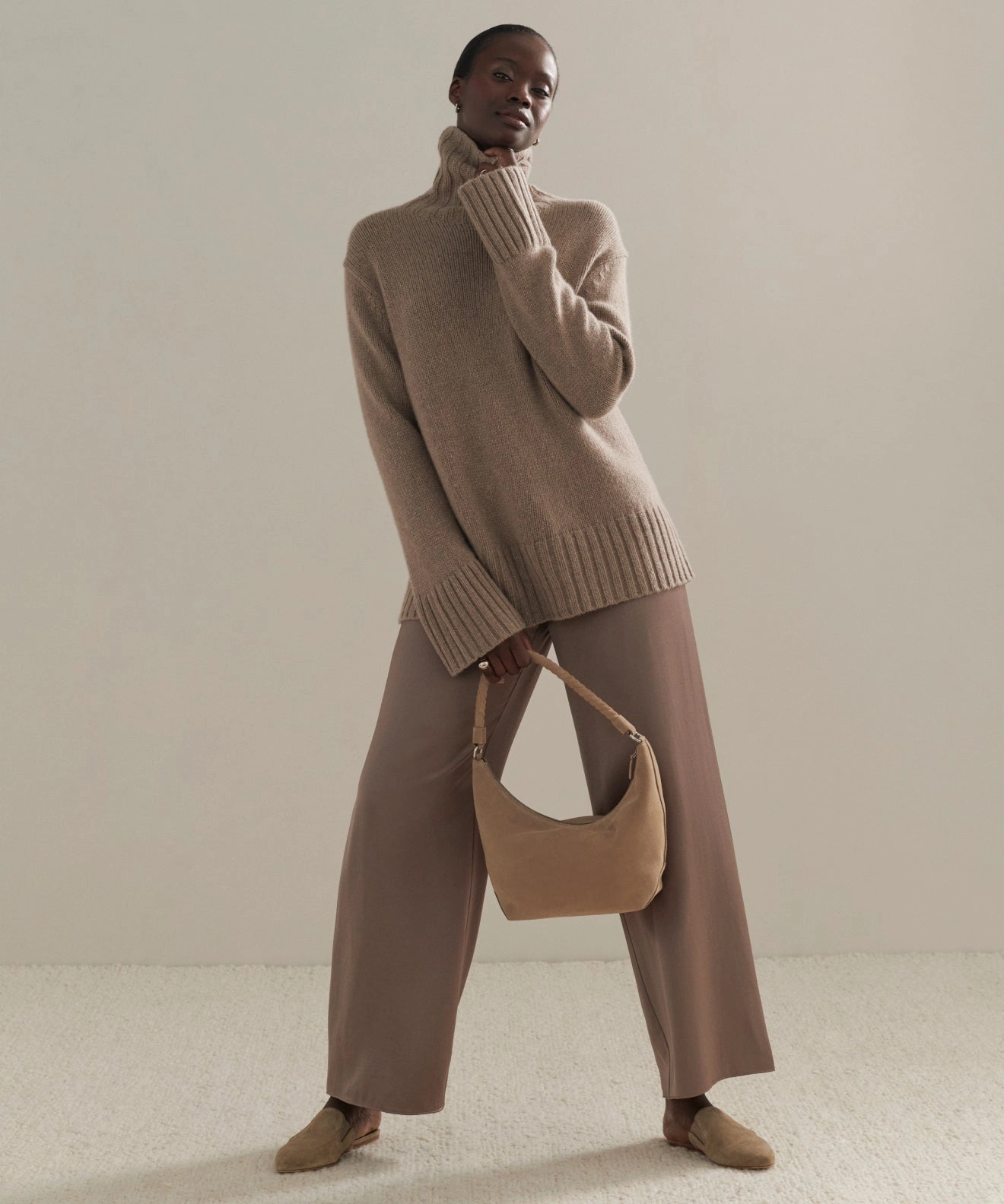 Chill Wear Cashmere Jet Turtleneck