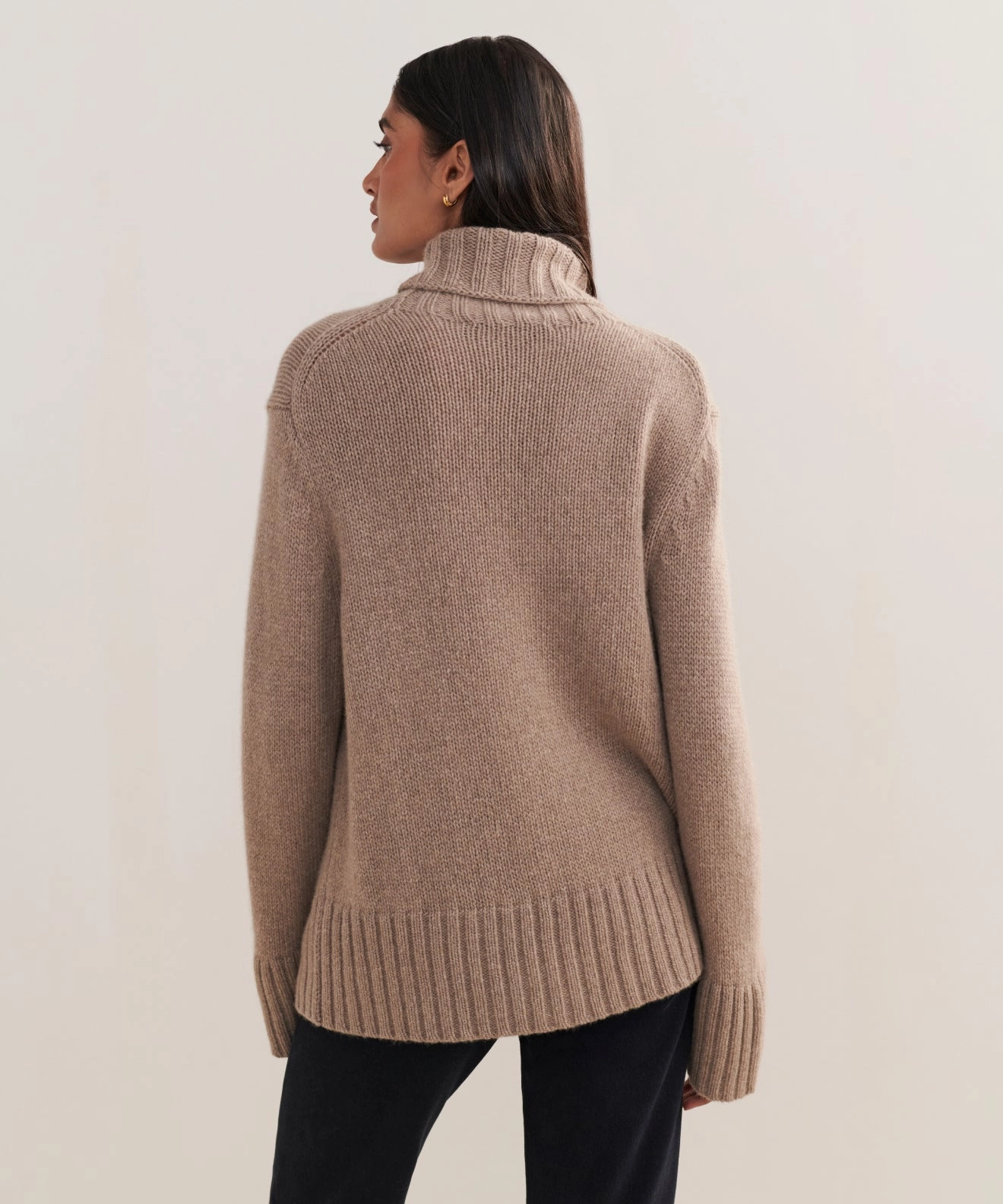 Cashmere Jet Turtleneck Soft Knit Layer