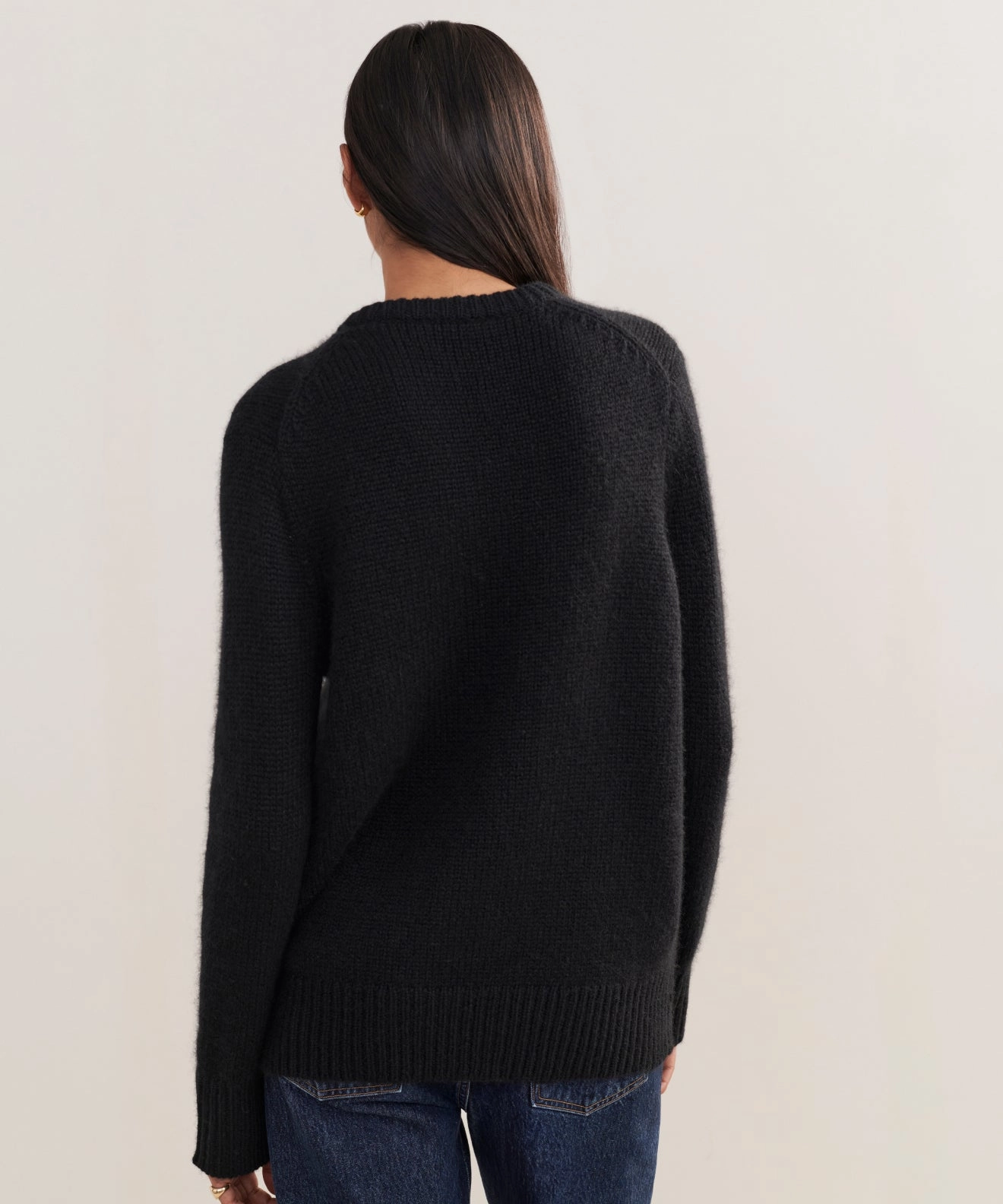 Soft Texture Thermal Insulation Cashmere Kate V-Neck