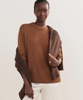 Ultimate Knitwear Cashmere Oversized Crewneck