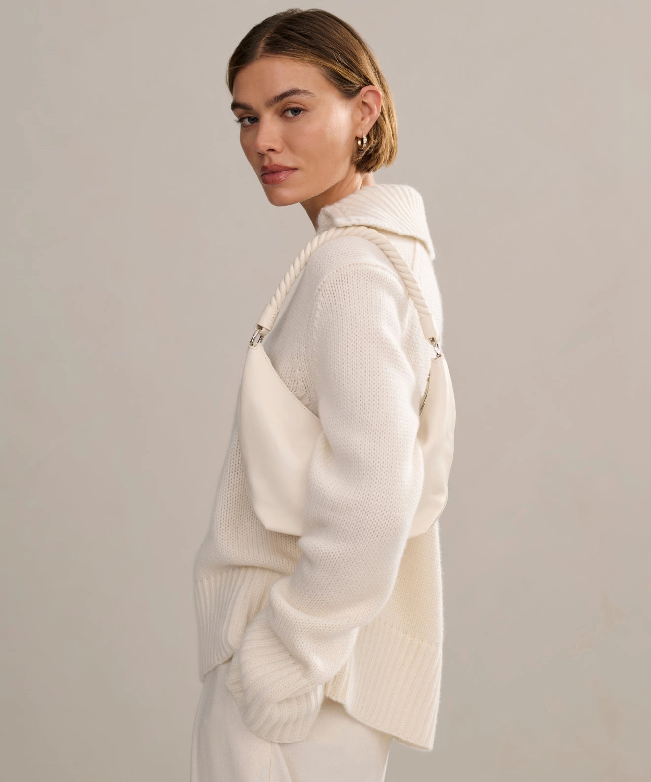 Cashmere Phoebe Polo Slim Waist