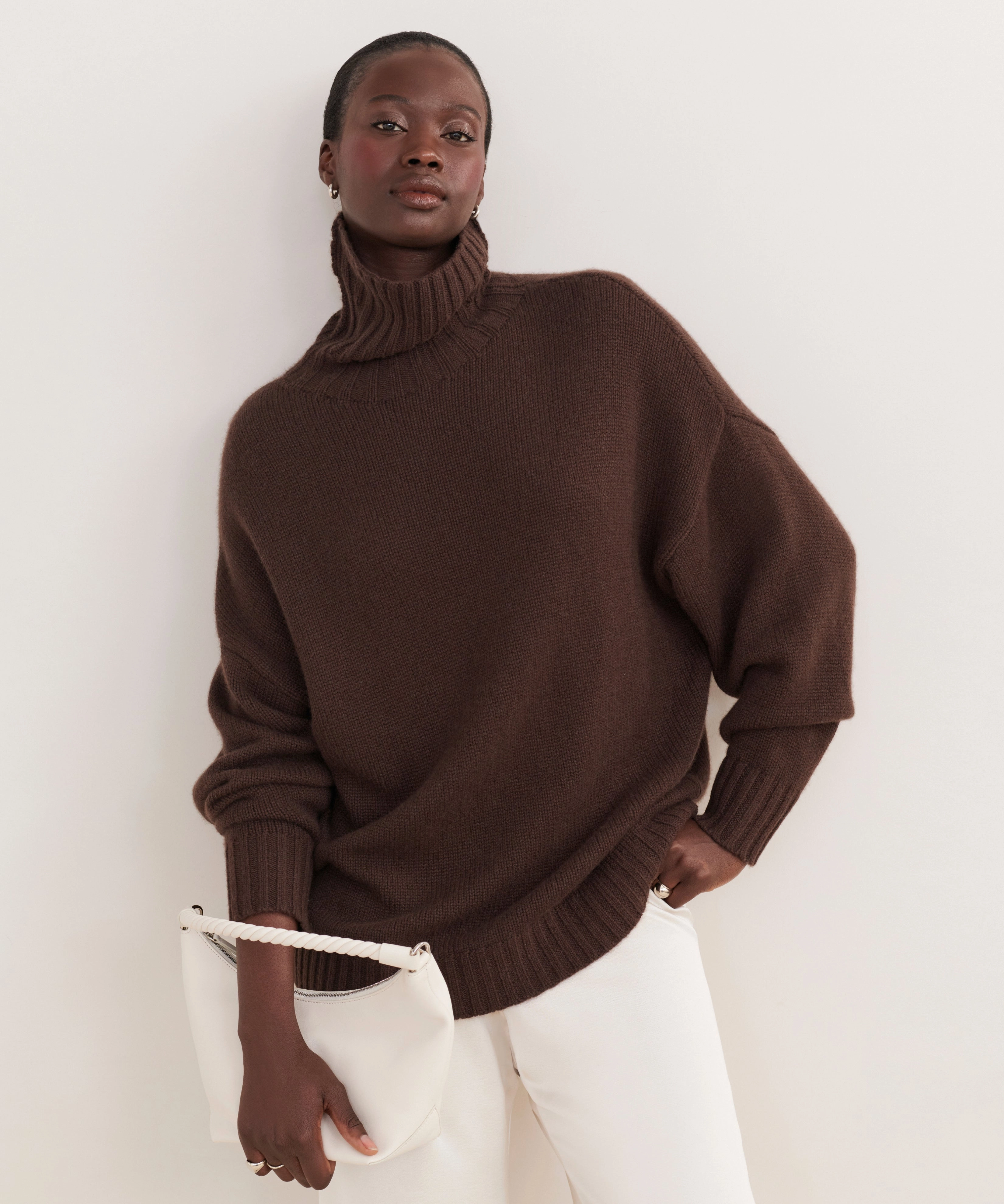 Cozy Style Casual Layers Cashmere Porter Turtleneck