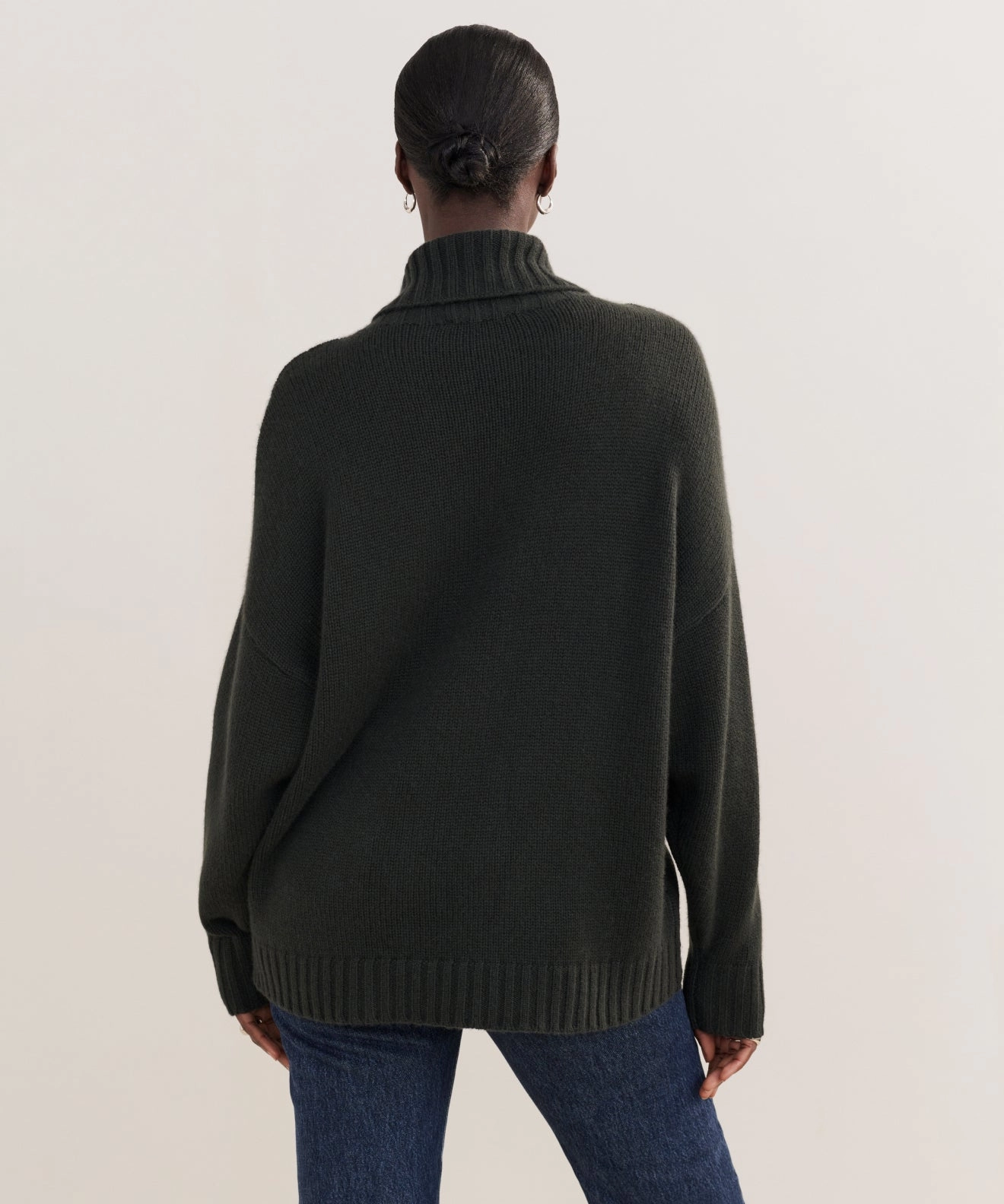 Cashmere Porter Turtleneck Trendy Layering Stylish Knit Layer