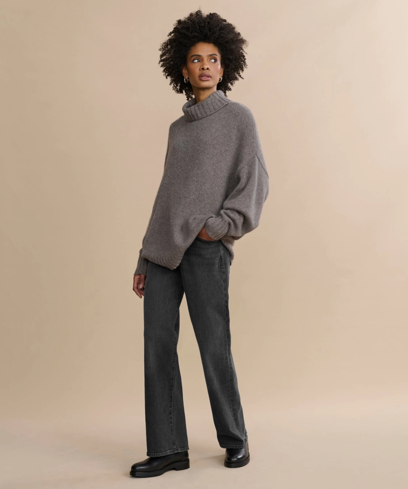 Chill Mode Cashmere Porter Turtleneck