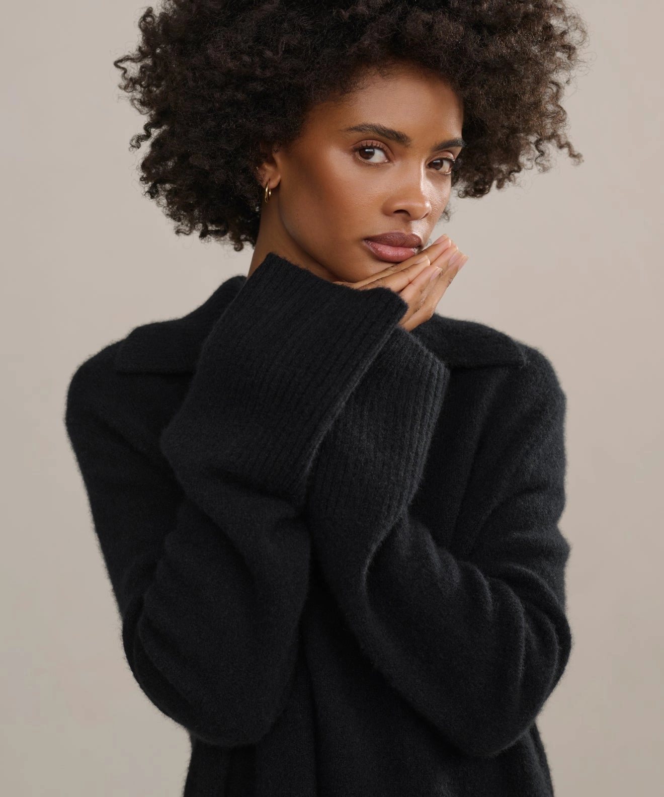 Cold-Weather Fashion Cashmere Stevie Polo