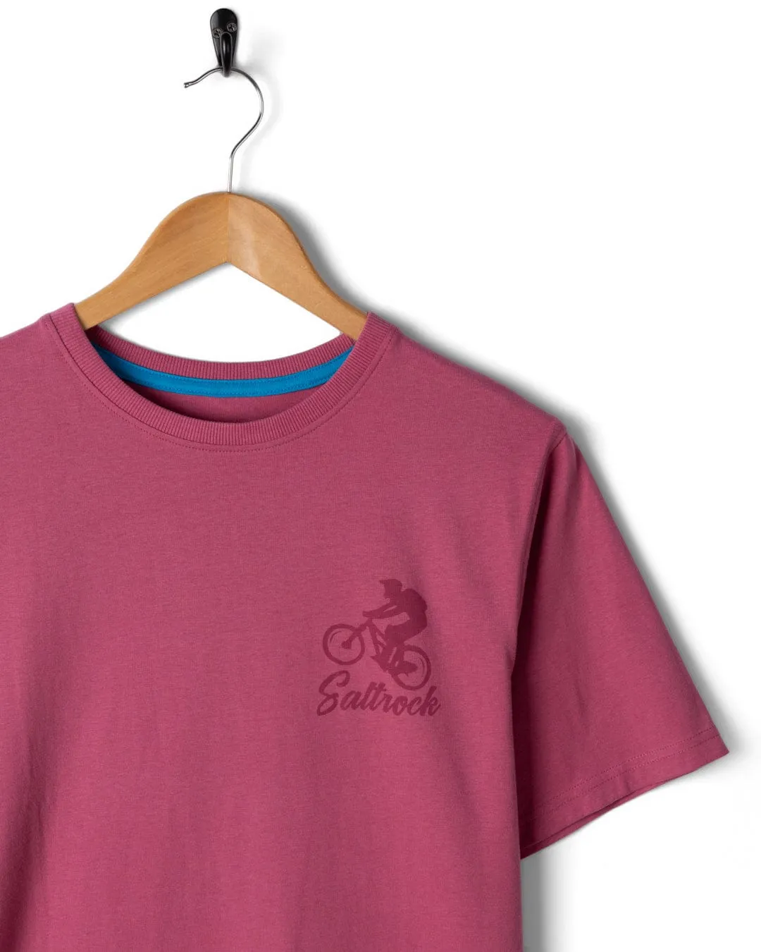 Mtb Tonal - Mens Short Sleeve T-Shirt - Pink LowImpact Manufacturing