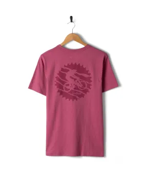 Low Impact Manufacturing Fit For All Day Mtb Tonal - Mens Short Sleeve T-Shirt - Pink