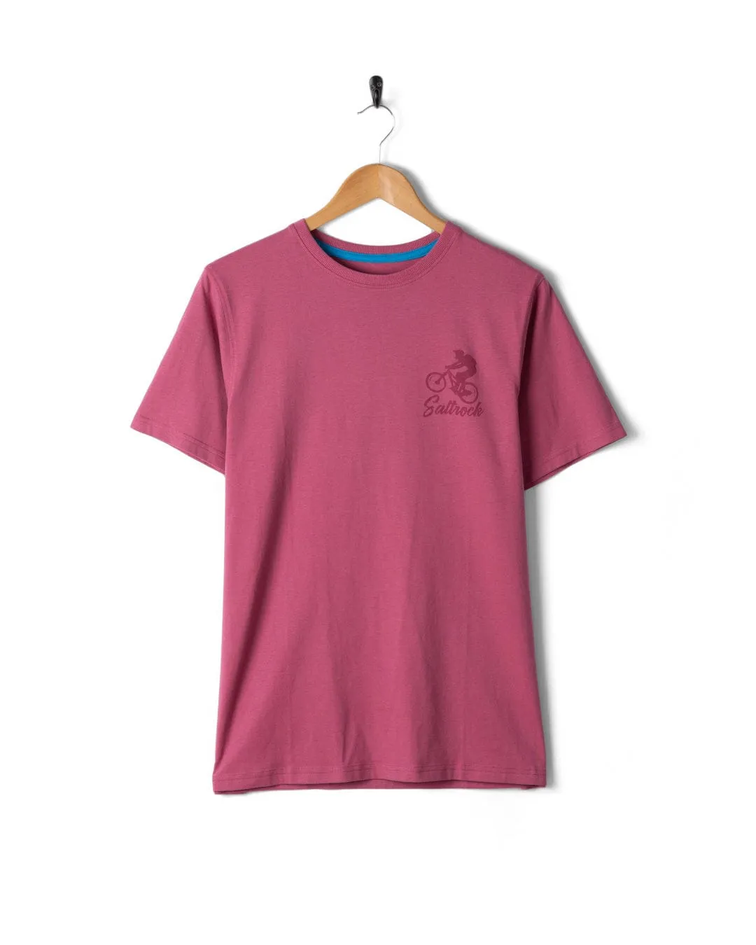 Non Shrink Material Mtb Tonal - Mens Short Sleeve T-Shirt - Pink