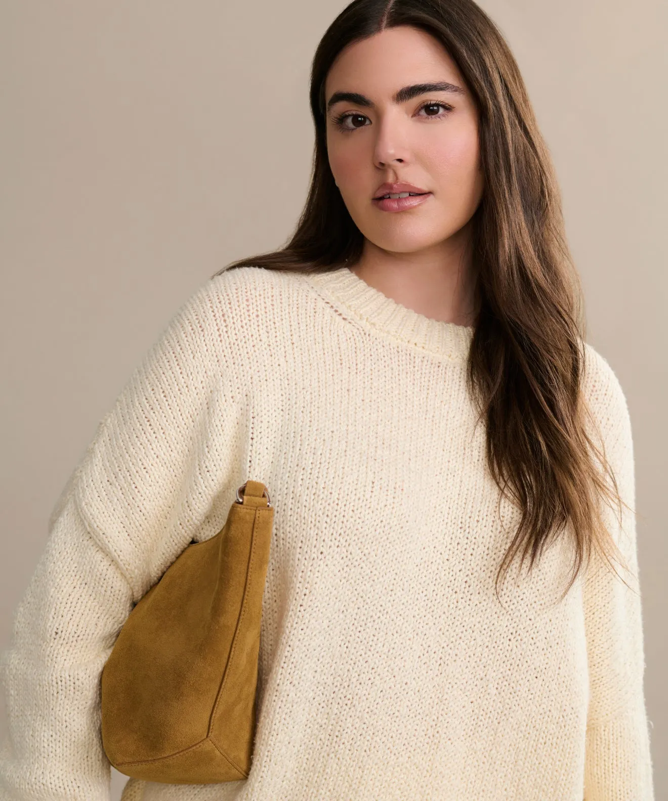 Foster Cotton Sweater Oversized Silhouette Timeless Appeal