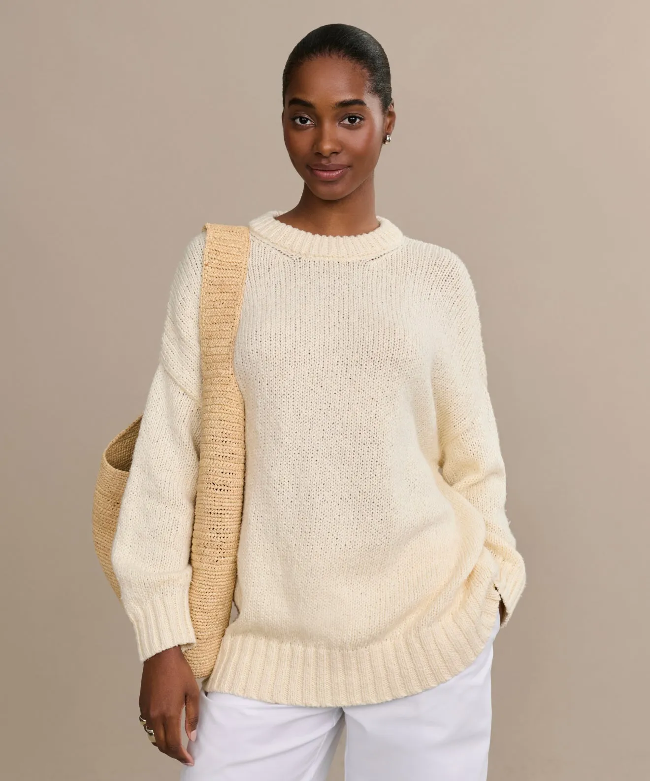 Sophisticated Comfort Foster Cotton Sweater