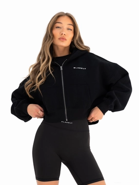 Comfy Comfort Trend Feel Blakely Full Zip Hoodie - Black