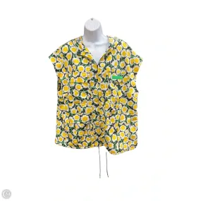 Top Short Sleeve Designer By Diane Von Furstenberg In Floral Print, Size: L Quality Layer Sporty Flex