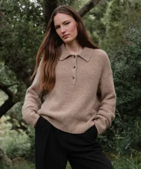 Cashmere Burke Polo Soft Design soft fit