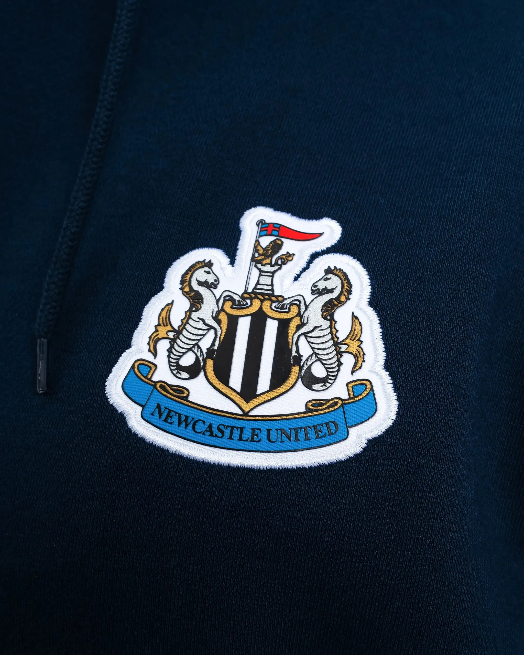 Sporty Comfort Newcastle United Men's Navy Terrace Full Zip Hoodie