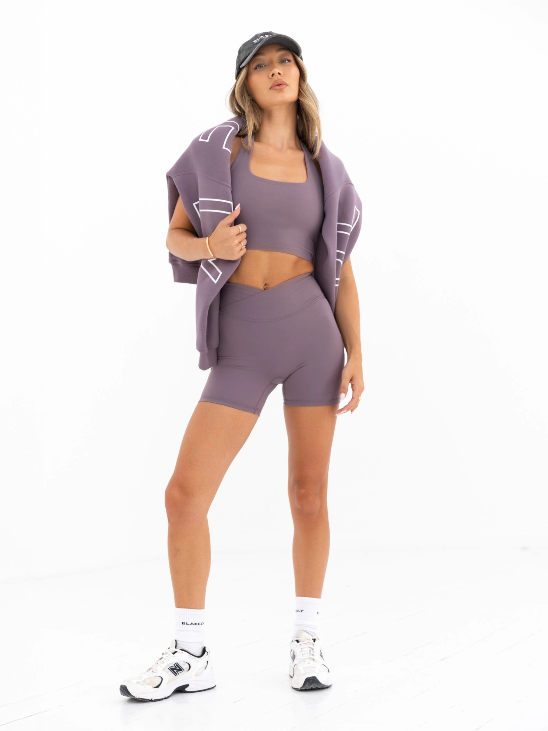 extra-large Ultimate Halter Neck Bra - Grape