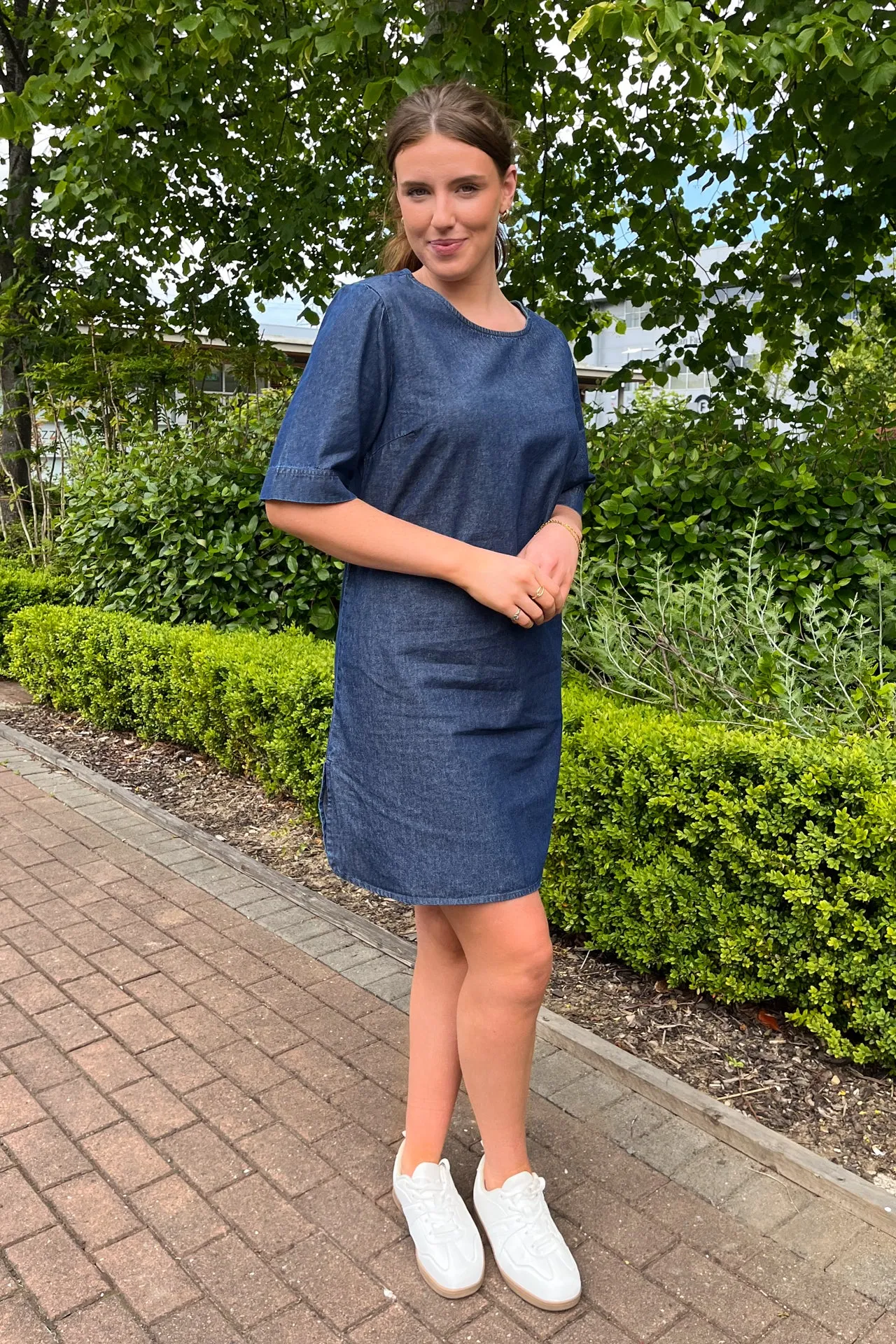 Timeless Edge Tenim Medium Blue Dress