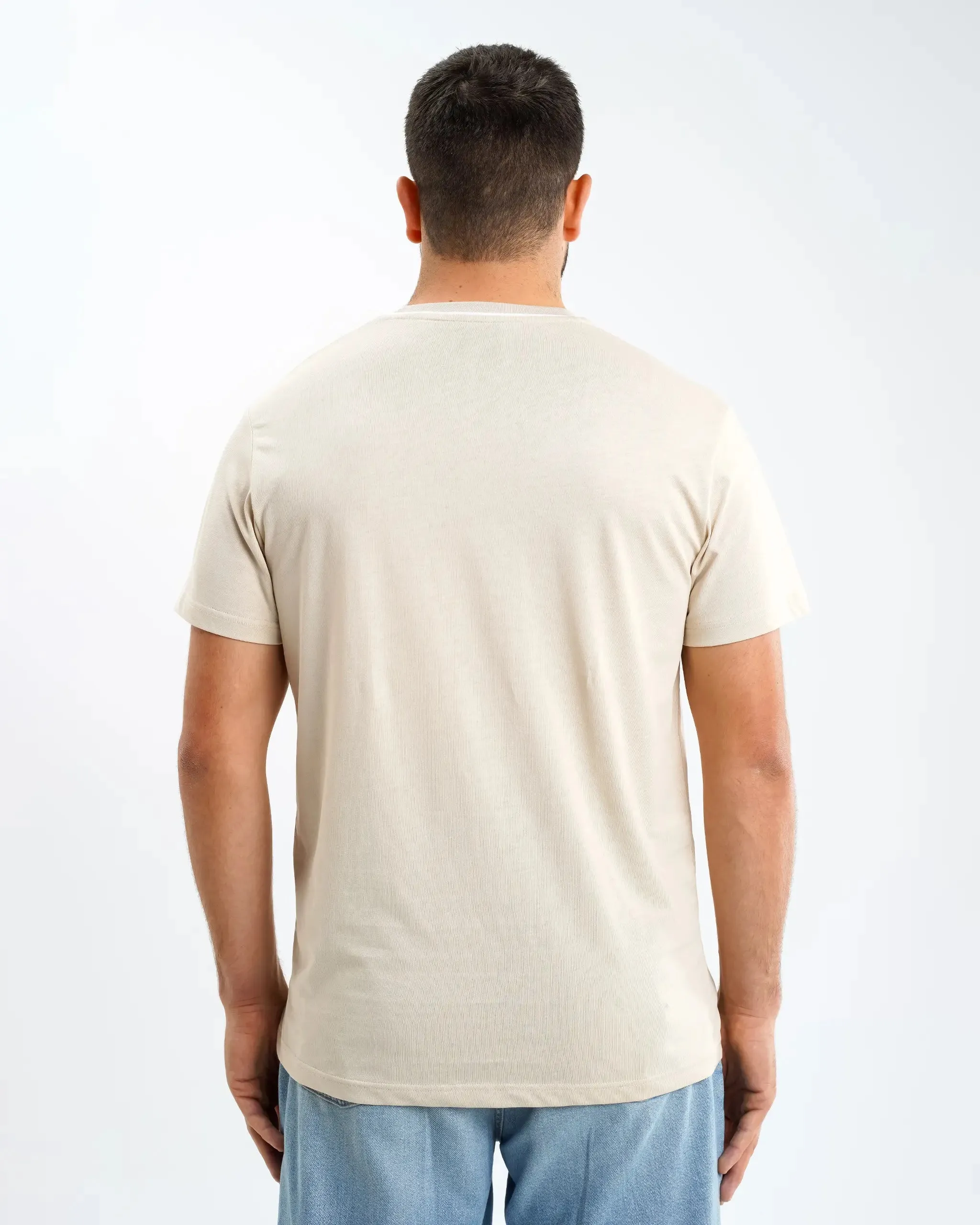 MoistureWicking Comfortable Design Newcastle United Men's Oat Tipped Tee