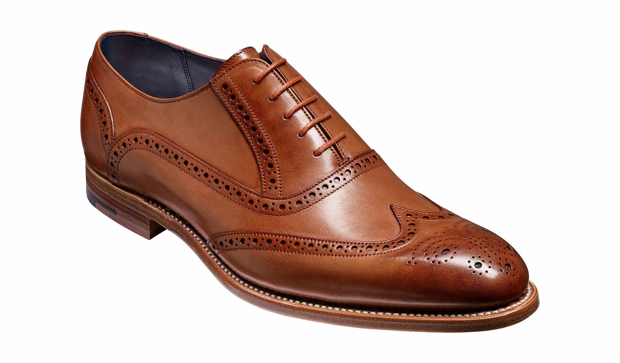 Nude Oxfords Valiant - Brown Hand Painted