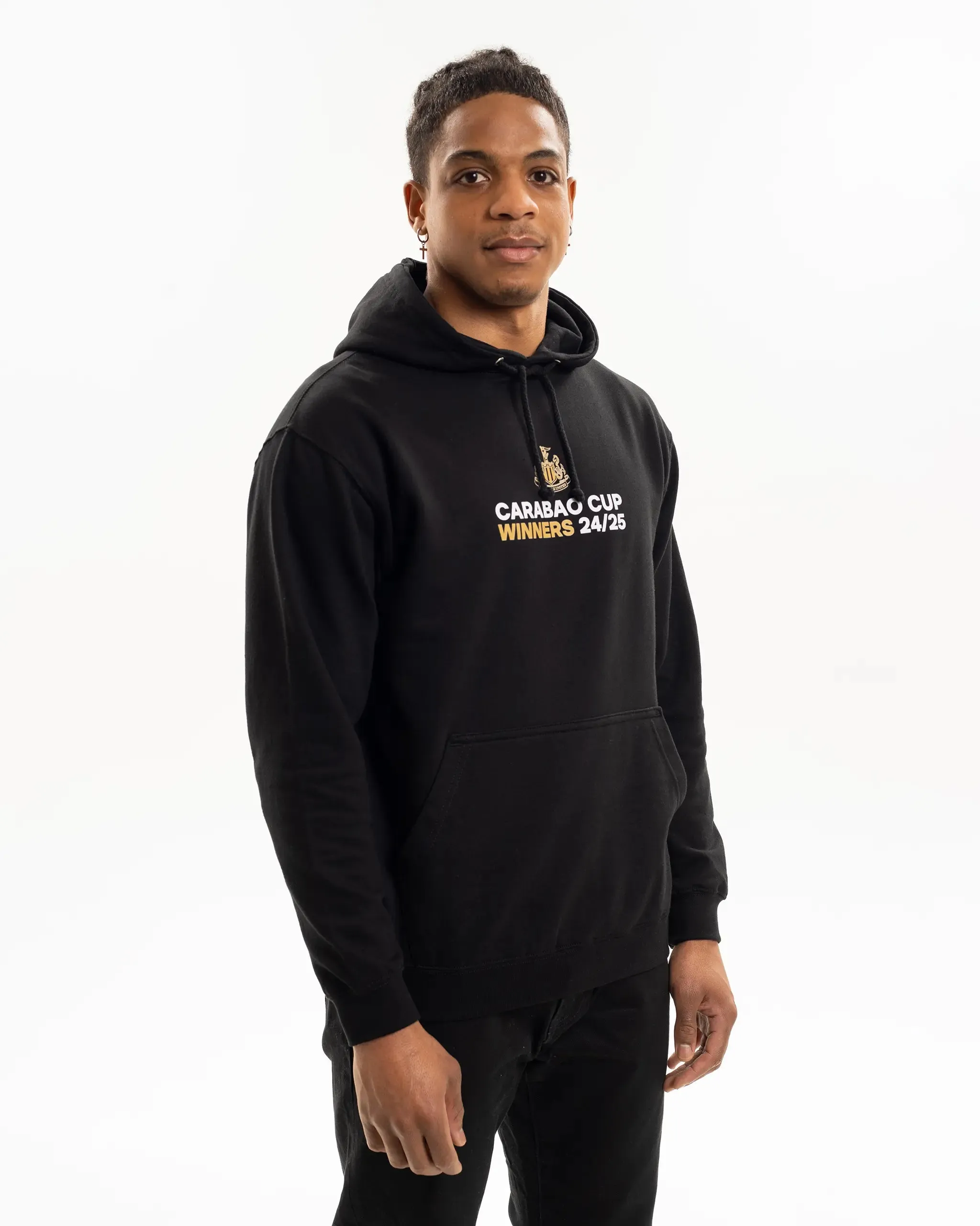 Knit texture Soft and Cozy Newcastle United Carabao Cup 2025 Winners Hoodie