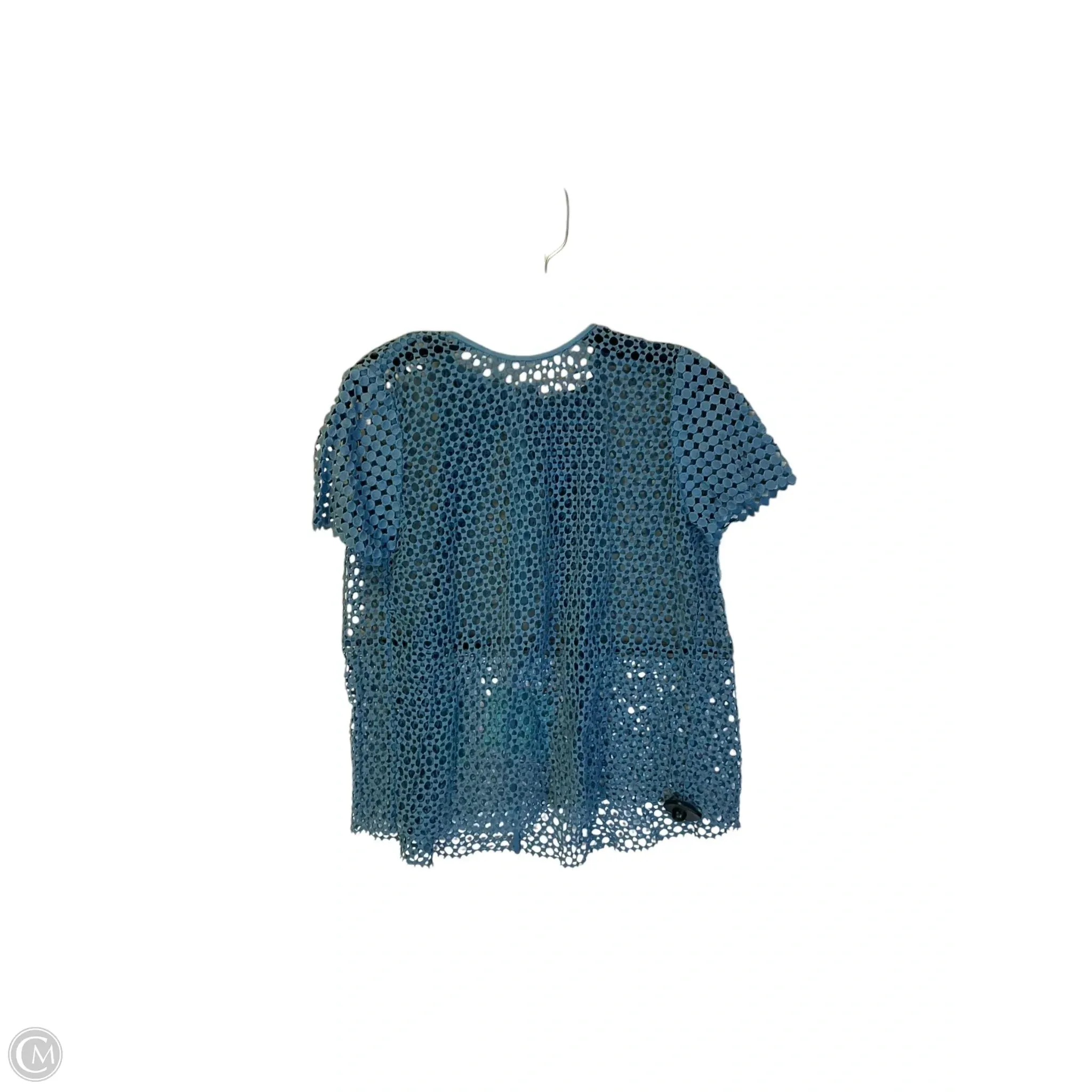 Top Short Sleeve Designer By Tory Burch In Blue, Size: 6 Street Comfort kids'